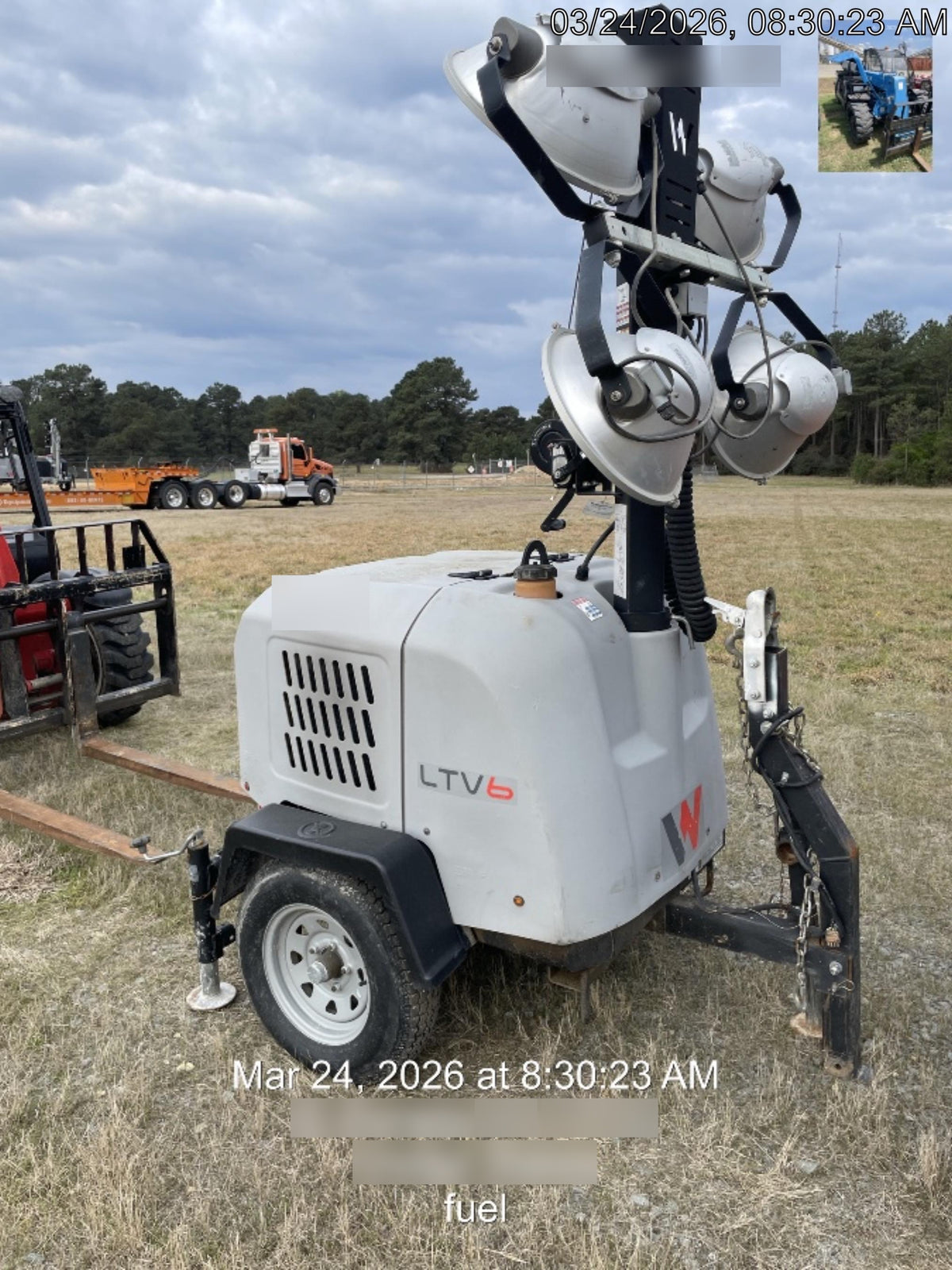 2019 Wacker Neuson LTV6L-MH Standard Options, ES Track Hardware, Fuel Level Sensor