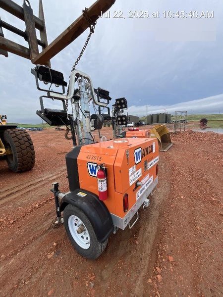 2024 Wanco WLTT-4MM4K Diesel, Deep Sea Controller, Shore Power Plug, Auto Start, (4) 350W LED Floodlights, 4kW Generator, 60 Gal Fuel Tank, 2" Ball, T3