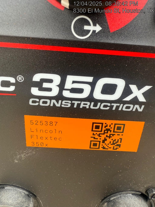 2025 LINCOLN ELECTRIC FLEXTEC 350X