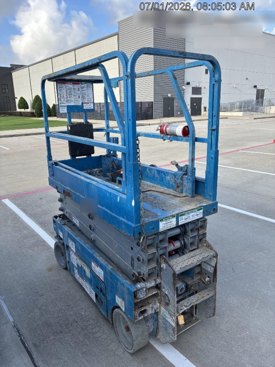 2019 Genie GS-1930 Fixed Rails with Chain Entry