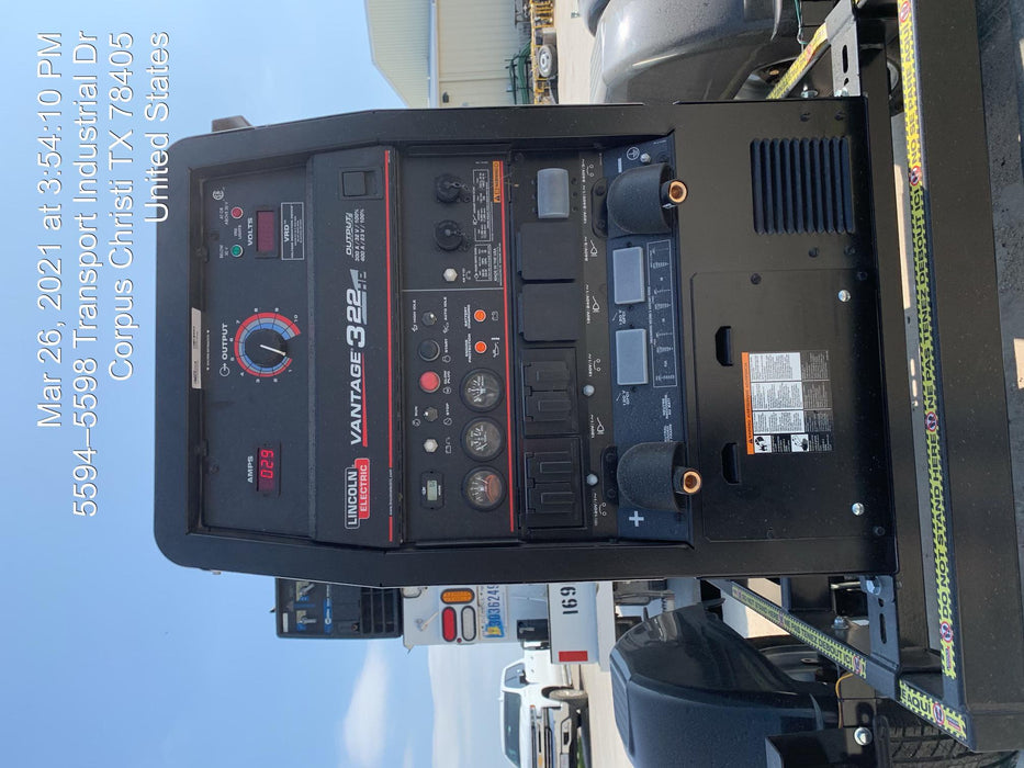 2021 Lincoln Electric Vantage 322 Ready Pak 3