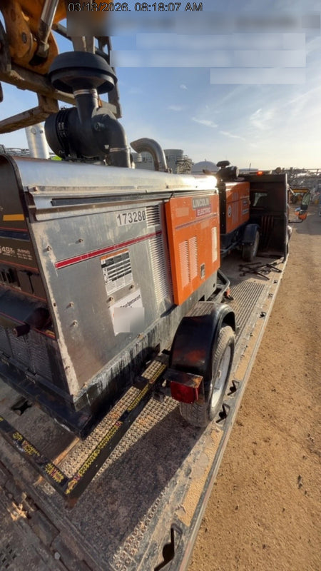 2021 Lincoln Electric Vantage 549X Ready Pak 3, ORANGE (includes trailer, cable rack, fender light kit)