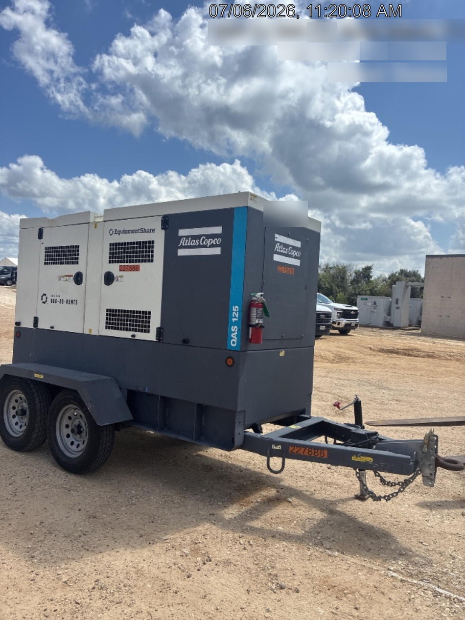2022 ATLAS COPCO QAS 125