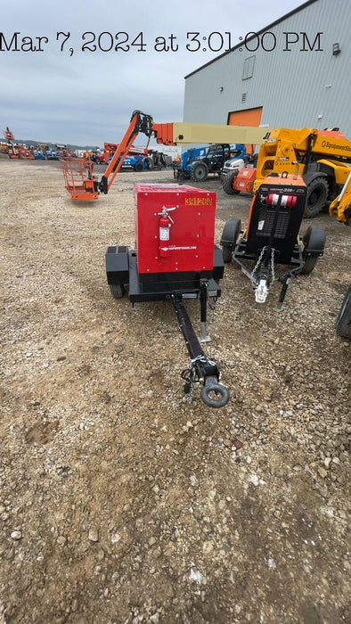 2023 Shindaiwa DGW400MDL Kubota D902 Engine, 23 HP, Dual Op Welder, Wire, Arc, Droop Stick, Tig, and CC Stick Functionality, Simulphase, 3 Phase and 1 Phase Gen Output, Single Axle NB Trlr, Slr Trckl Chrg 12V 12W, Fire Ext, T3