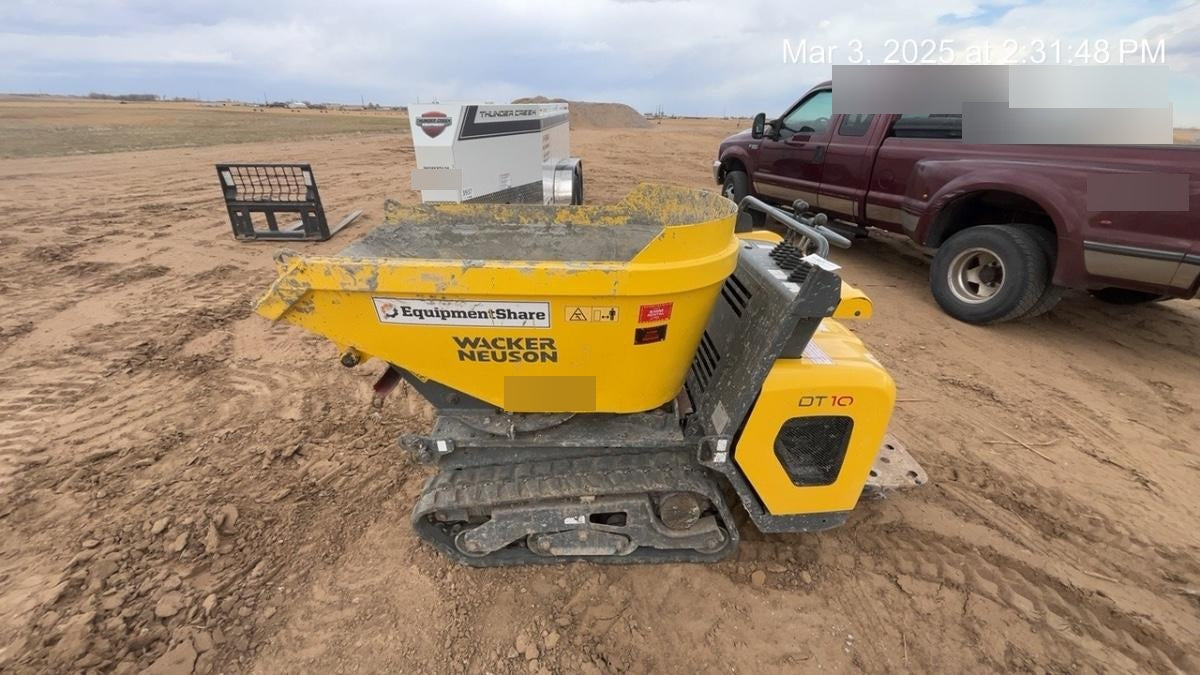 2019 WACKER NEUSON DT10