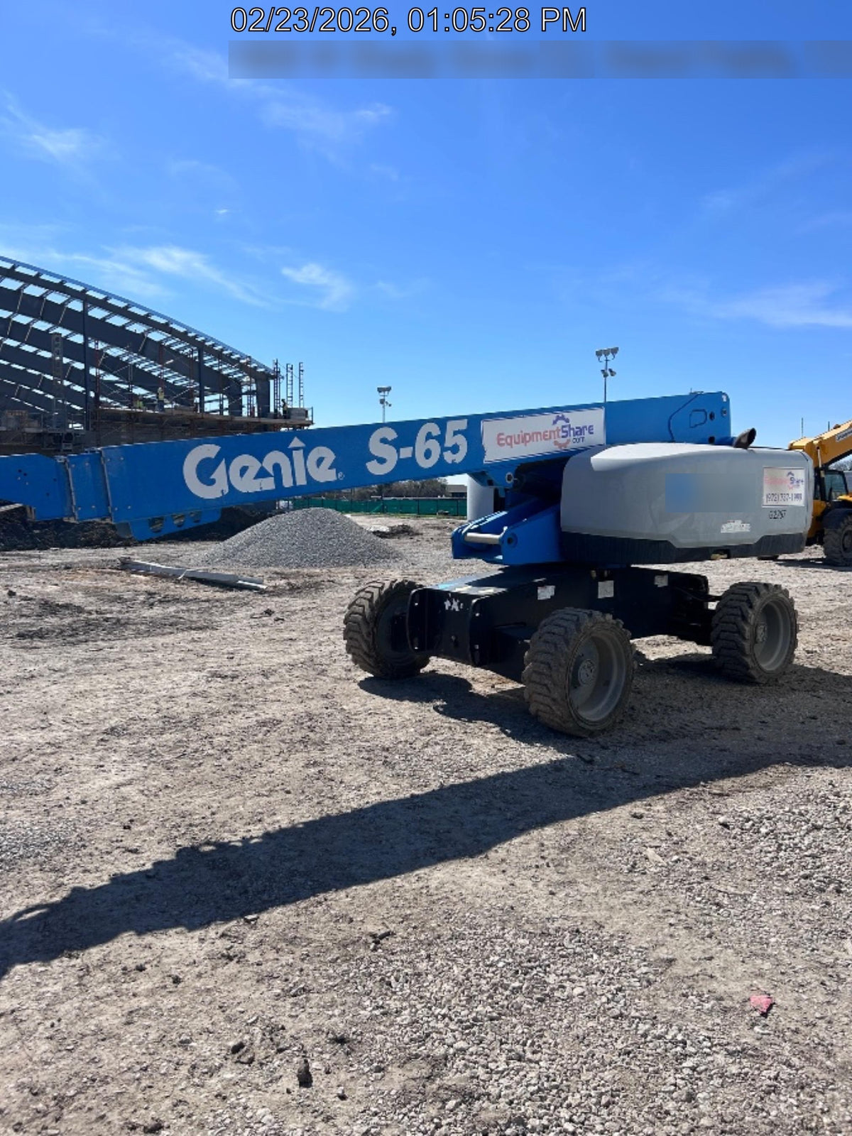 2016 GENIE S-65