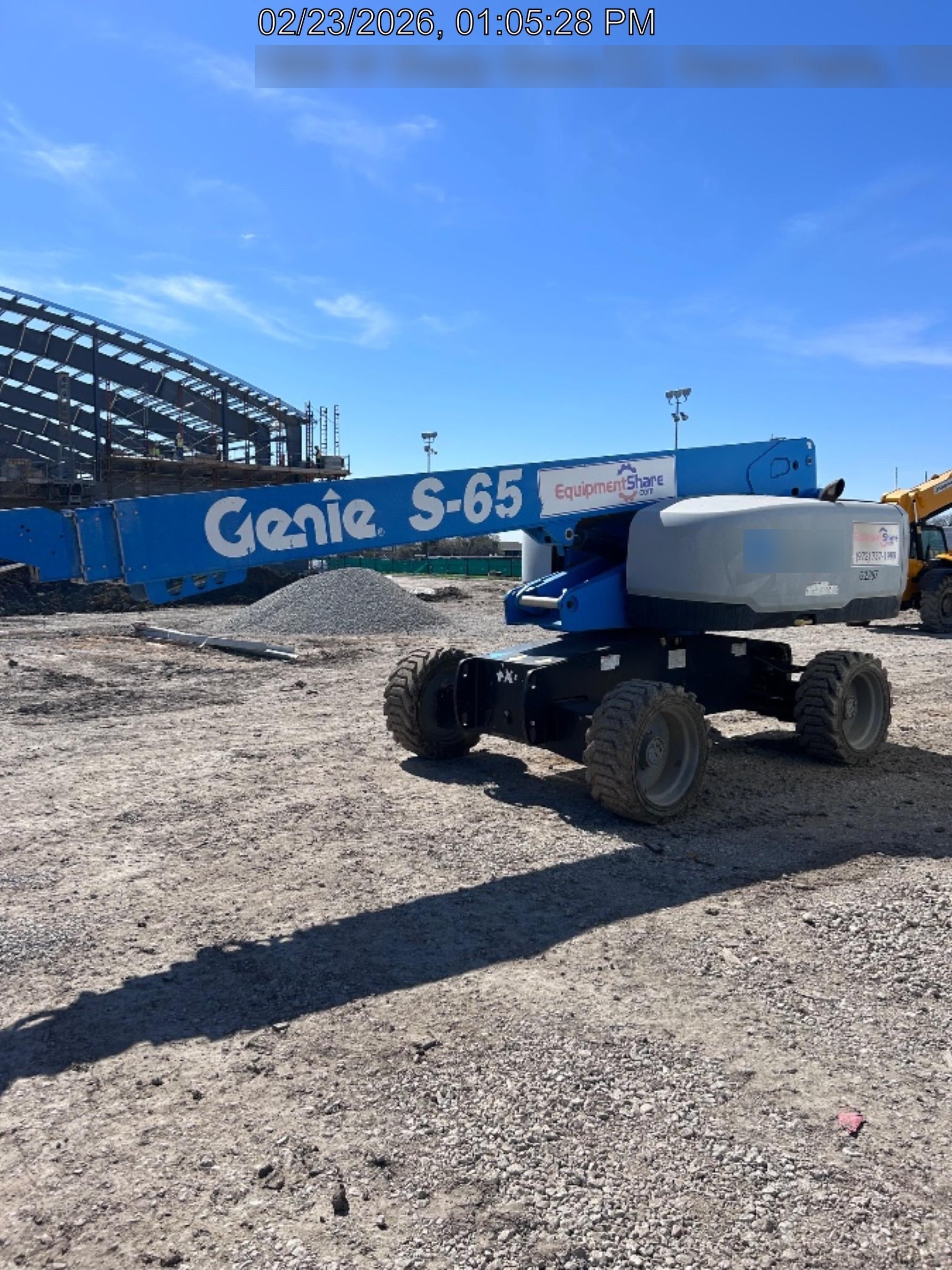 2016 GENIE S-65
