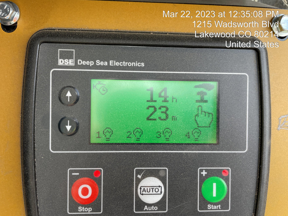 2022 Allmand NLV3GR (4) LED Light Fixture 350W, 23' Vertical Mast, 3kW Prime, Towable, ES Decals, T3