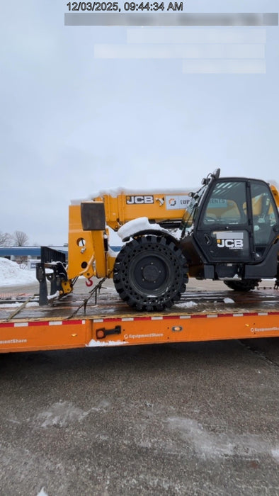 2020 JCB 510-56 Cab/Heat/Air, Solid Tires, Work Lights, Beacon, Aux Hydraulics, Back up Alarm, Lifting Eye, ES Decals