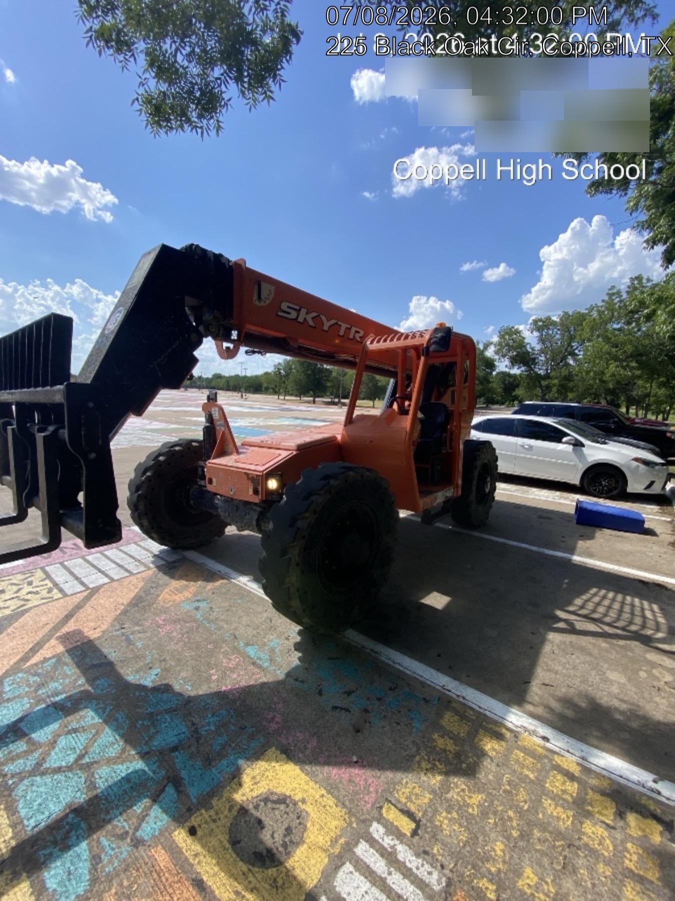 2018 Skytrak 8042 JLG Skytrak 8042, Solid Tires (shipping-Boss), Open ROPS, Beacon and Work Light Package