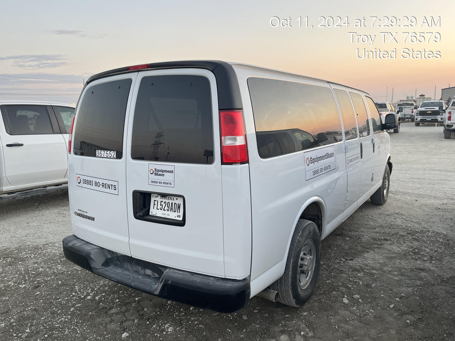 2023 CHEVROLET Express Van - Rental