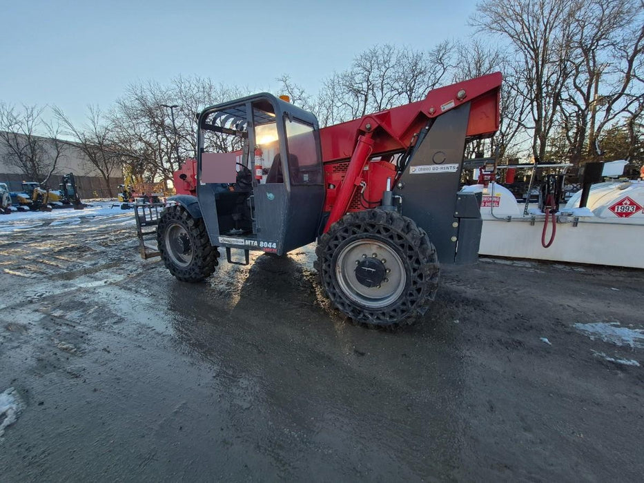 2019 Manitou MTA8044 MTA8044 - 74 HP T4, Canopy, Worklights/Strobe, Beacon, 66" Carriage, 48" Forks, Solid Tires, Lift Hook, Aux Hydraulics