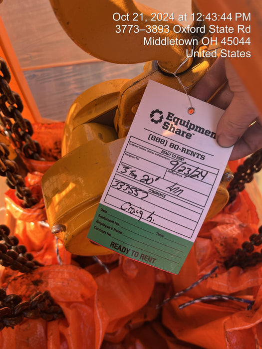 2023 HARRINGTON CF030-20