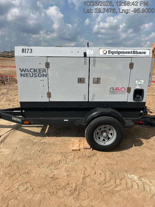 2018 WACKER NEUSON G50