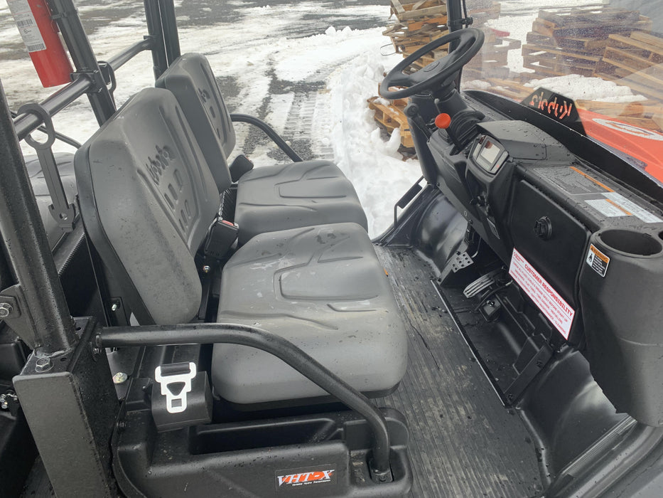 2022 Kubota RTV-X1140W-H Plastic Canopy, Windshield Acrylic Clear, LED Strobe Light, Wire Harness Kit, Back up Alarm