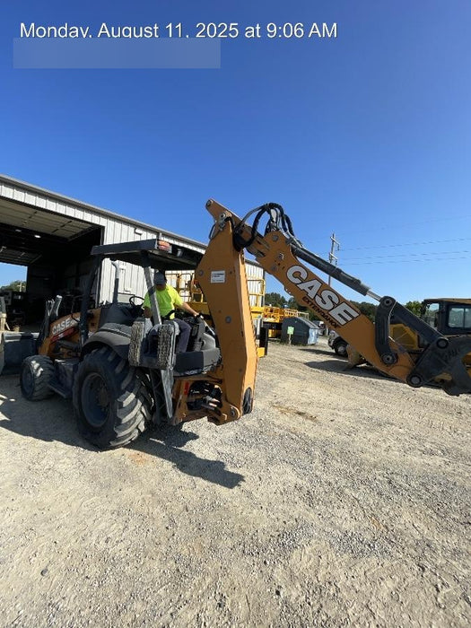 2020 Case 580N EP - Extendable Backhoe Canopy 4WD, Extendable Stick, Pilot Controls, 2 Way Hydraulics, Ride Control, TAG Manual QC