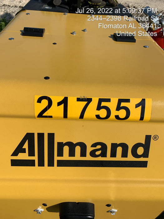 2022 Allmand NLV3GR (4) LED Light Fixture 350W, 23' Vertical Mast, 3kW Prime, Towable, Deep Sea L401, Leveling Jacks, Yanmar T4F 5.8hp