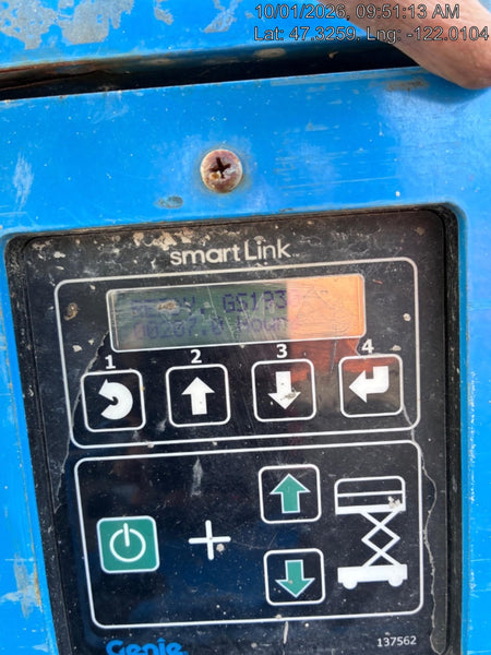 2019 Genie GS-1930 Half Height Swing Gate, 800W Inverter