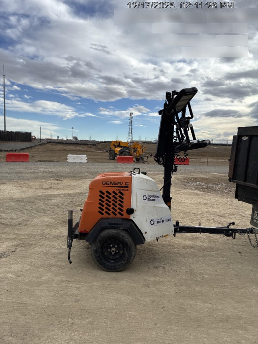 2023 Generac MLT2 Diesel, Flex Switch 120V Input, Powerzone Controller, (4) 320W LED Lights, 4kW Generator, 39.9 Gal Fuel Tank, 2" Ball, T3