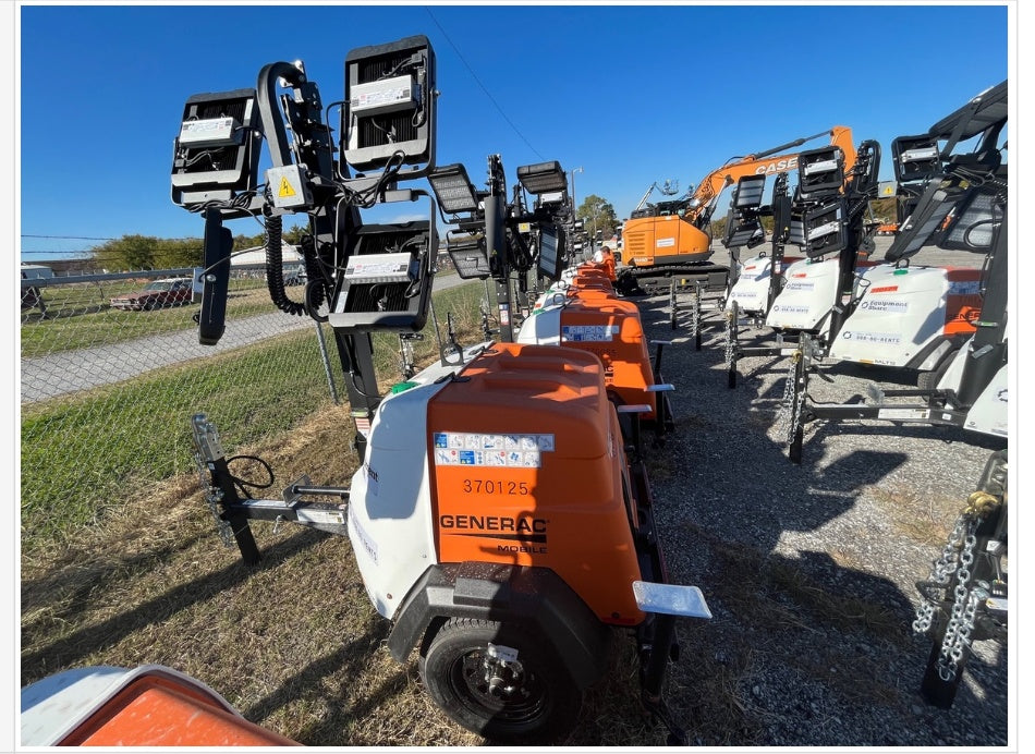 2023 Generac MLT2 Diesel, Flex Switch 120V Input, Powerzone Controller, 
(4) 320W LED Lights, 4kW Generator, 39.9 Gal Fuel Tank, 2" Ball, T3