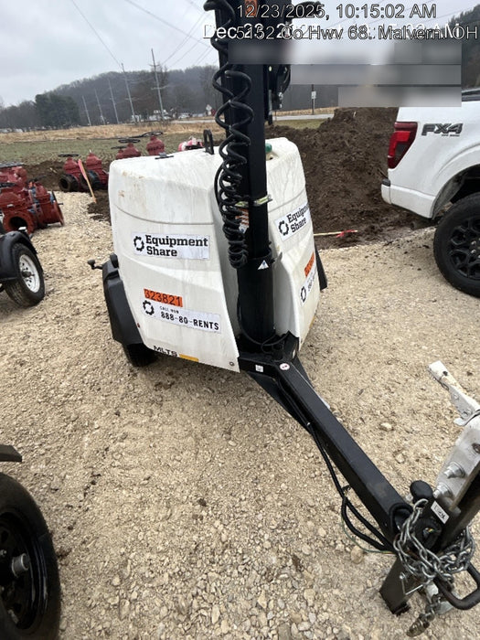 2023 Generac MLT2 Diesel, Flex Switch 120V Input, Powerzone Controller, (4) 320W LED Lights, 4kW Generator, 39.9 Gal Fuel Tank, 2" Ball, T3