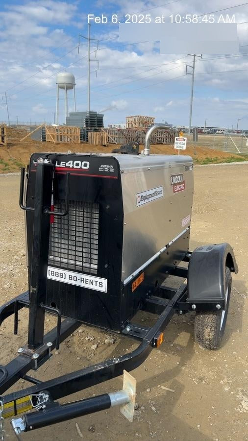 2024 Lincoln Electric LE400 Kubota V1505, Trlr, Cable Rack, Light Kit, ES Decals, T3