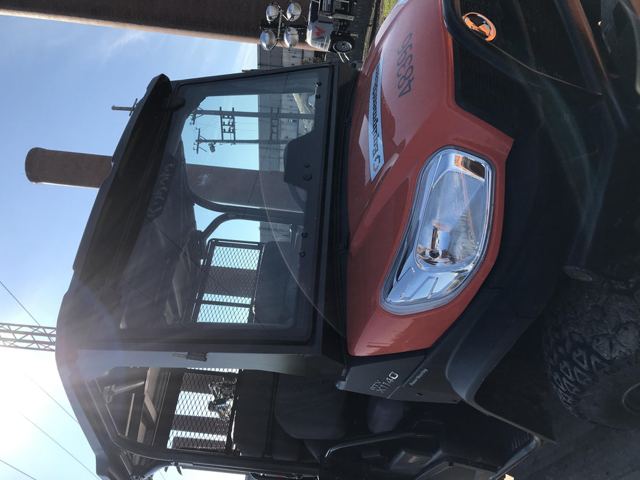 2019 Kubota RTV-X1140W-H 4WD, LED Strobe, Windshield Tempered Glass, Plastic Canopy, Wire Harness Kit, Backup Alarm
