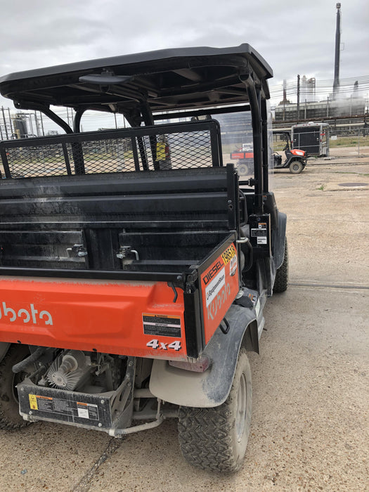 2022 Kubota RTV-X1140W-H Plastic Canopy, Windshield Acrylic Clear, LED Strobe Light, Wire Harness Kit, Back up Alarm