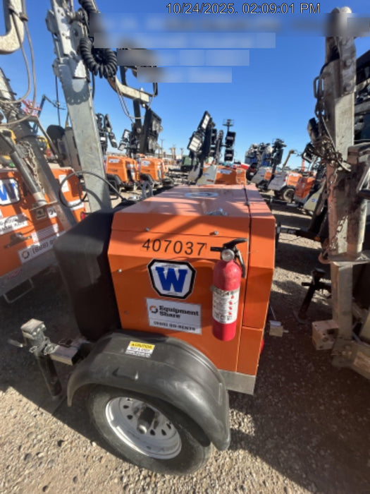 2024 Wanco WLTT-4MM4K Diesel, Deep Sea Controller, Shore Power Plug, Auto Start, (4) 350W LED Floodlights, 4kW Generator, 60 Gal Fuel Tank, 2" Ball, T3