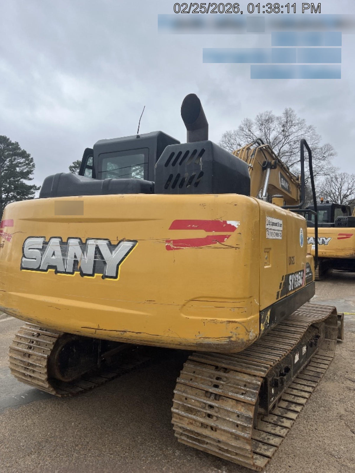 2018 SANY SY135C