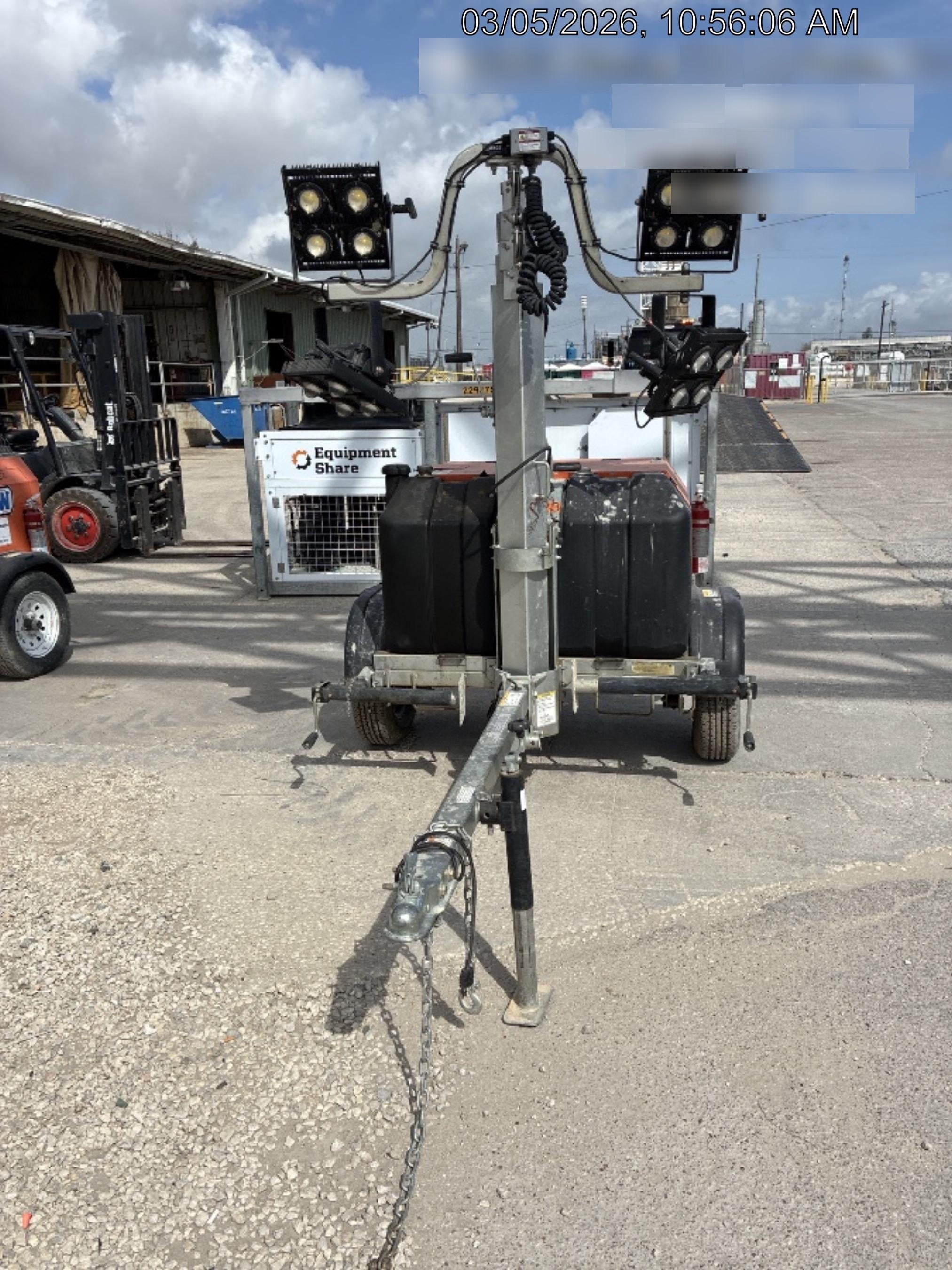 2024 Wanco WLTT-4MM4K Diesel, Deep Sea Controller, Shore Power Plug, Auto Start, (4) 350W LED Floodlights, 4kW Generator, 60 Gal Fuel Tank, 2" Ball, T3