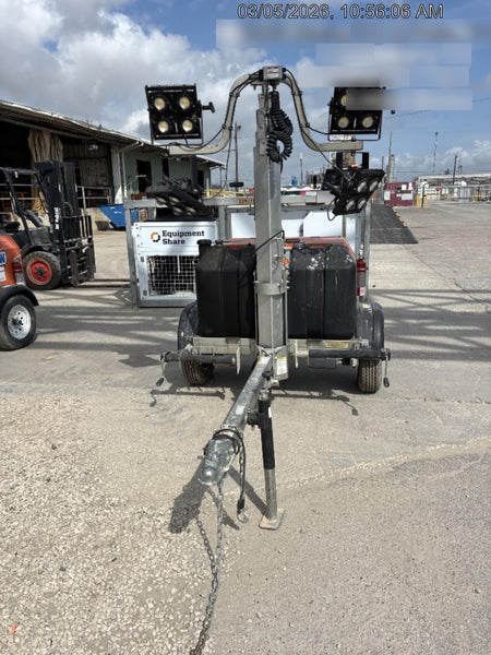 2024 Wanco WLTT-4MM4K Diesel, Deep Sea Controller, Shore Power Plug, Auto Start, (4) 350W LED Floodlights, 4kW Generator, 60 Gal Fuel Tank, 2" Ball, T3