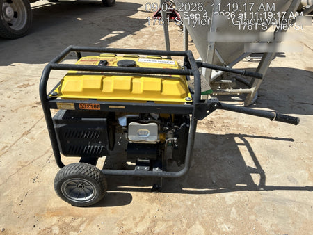 2023 Atlas Copco P6500W 5.5kW, AC390FD Gasoline Engine, Wheel & Handle Kit, (2) 120V Duplex 15A + (1) 120/240V 30A Twist Lock