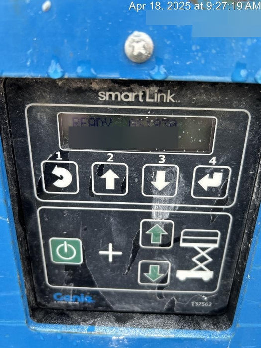 2019 Genie GS-1930 Half Height Swing Gate, 800W Inverter