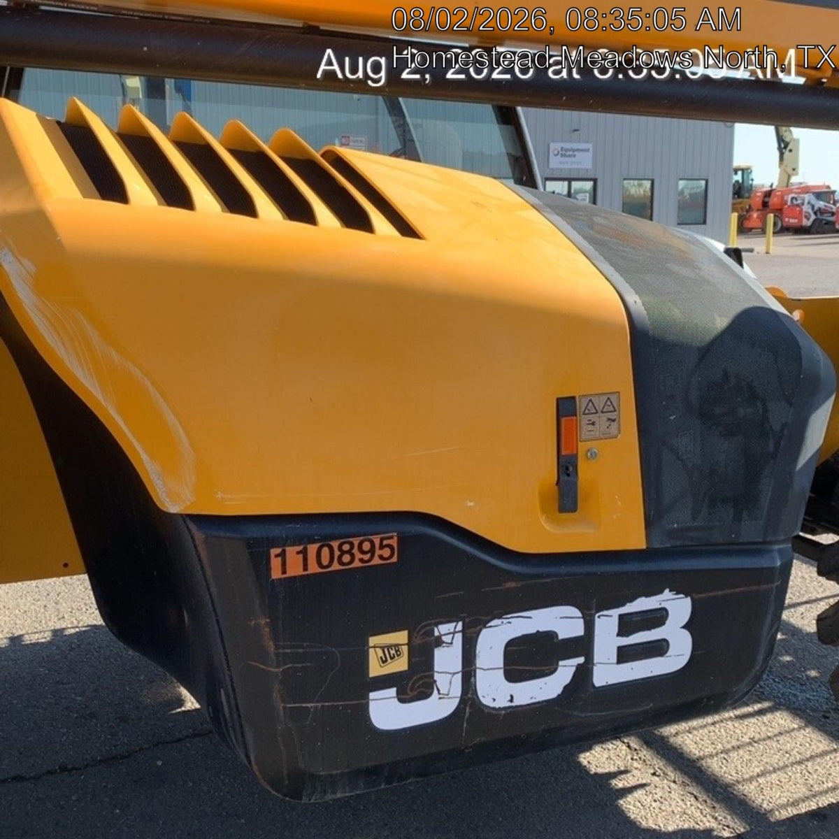 2020 JCB 509-42 Canopy, Solid Tires, Work Lights, Beacon, Aux Hydraulics, Back up Alarm, Lifting Eye, ES Decals