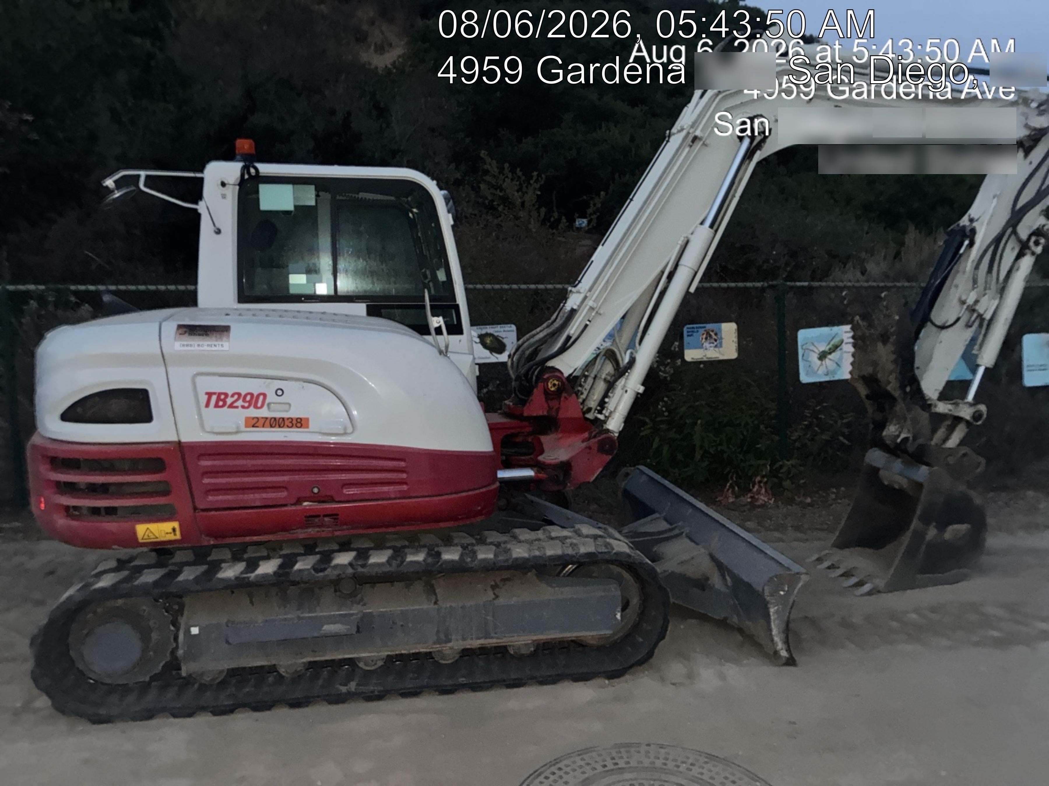 2022 TAKEUCHI TB290-CR