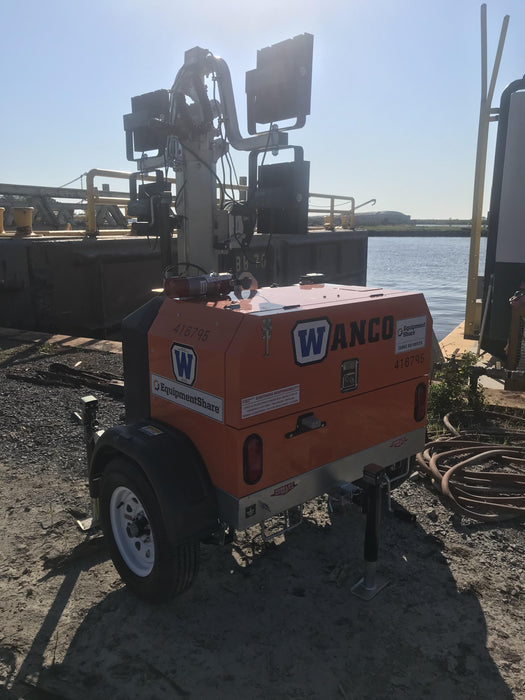 2024 Wanco WLTT-4MM4K Diesel, Deep Sea Controller, Shore Power Plug, Auto Start, (4) 350W LED Floodlights, 4kW Generator, 60 Gal Fuel Tank, 2" Ball, T3