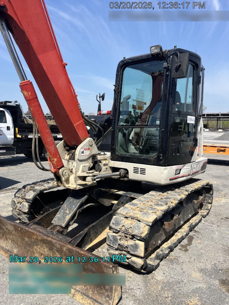 2020 Link-Belt 80X3EX 7'2" ARM, 17.7" rubber tracks, Multi function aux hydraulics