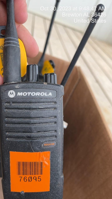 2020 MOTOROLA RDU4100