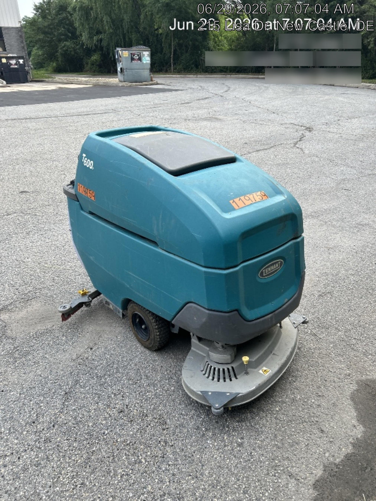 2020 TENNANT T600E