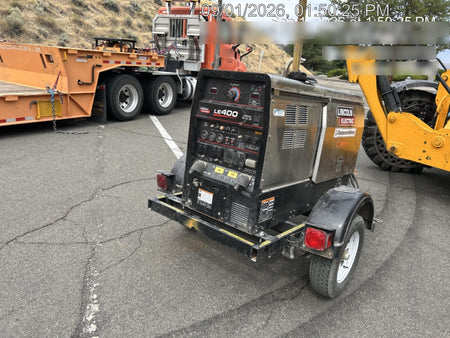 2024 Lincoln Electric LE400 Kubota V1505, Trlr, Cable Rack, Light Kit, ES Decals, T3