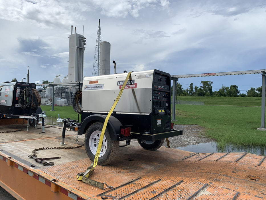 2024 Lincoln Electric LE400 Kubota V1505, Trlr, Cable Rack, Light Kit, ES Decals, T3