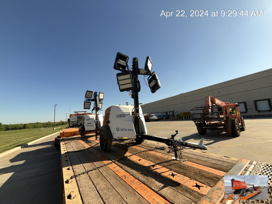 2023 Generac MLT2 Diesel, Flex Switch 120V Input, Powerzone Controller, (4) 320W LED Lights, 4kW Generator, 39.9 Gal Fuel Tank, 2" Ball, T3