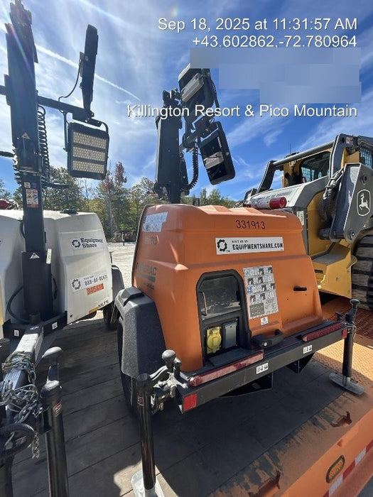 2023 Generac MLT2 Diesel, Flex Switch 120V Input, Powerzone Controller, (4) 320W LED Lights, 4kW Generator, 39.9 Gal Fuel Tank, 2" Ball, T3