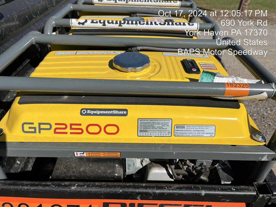 2021 WACKER NEUSON GP2500A