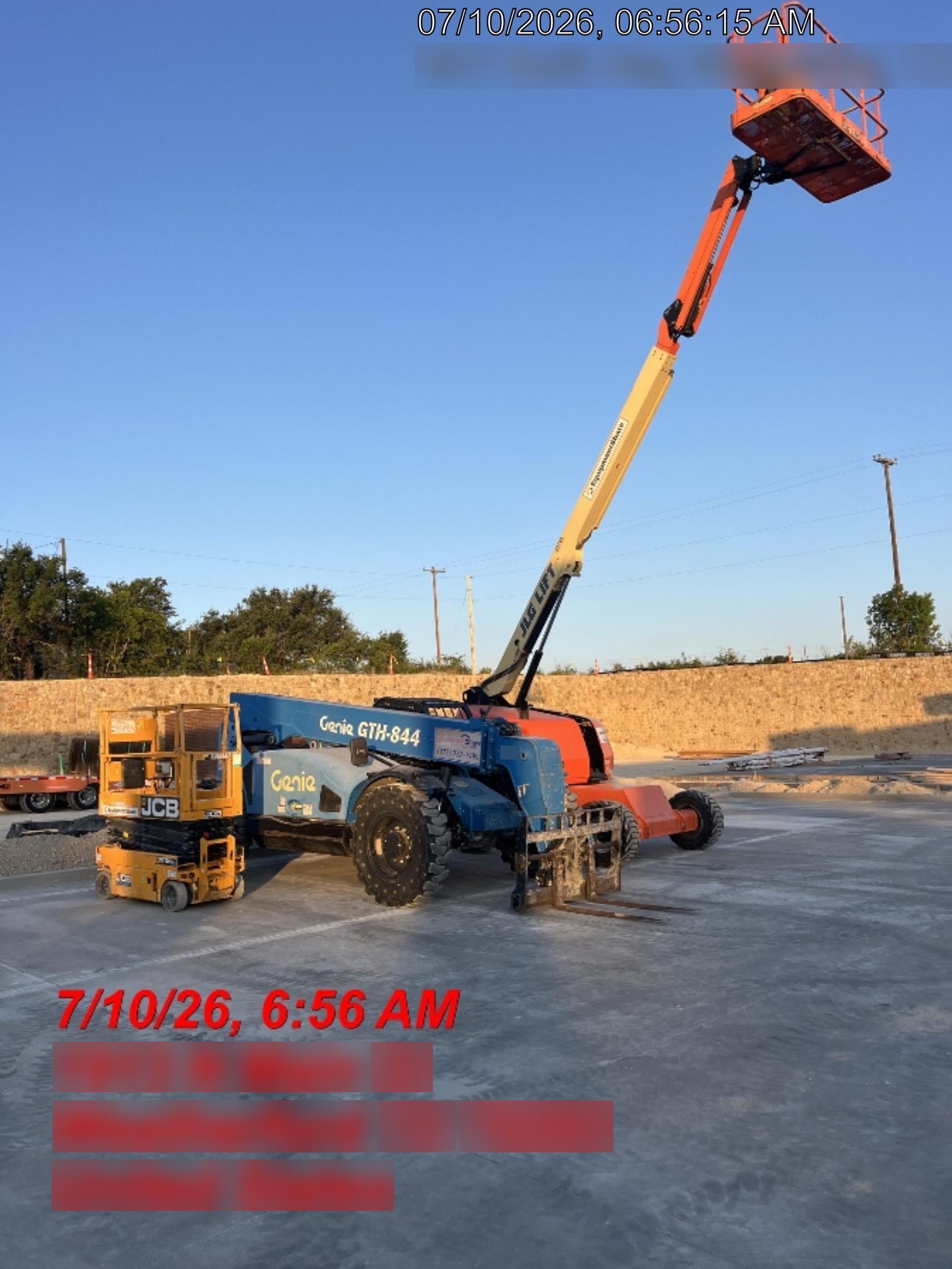 2016 Genie GTH-844 Genie GTH844 Telehandler
