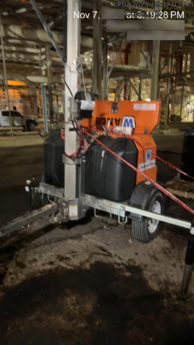 2024 Wanco WLTT-4MM4K Diesel, Deep Sea Controller, Shore Power Plug, Auto Start, (4) 350W LED Floodlights, 4kW Generator, 60 Gal Fuel Tank, 2" Ball, T3