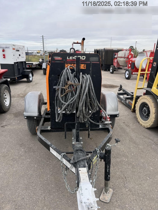 2022 Lincoln Electric LE400 Kubota V1505, Trlr, Cable Rack, Light Kit, ES Decals, T3