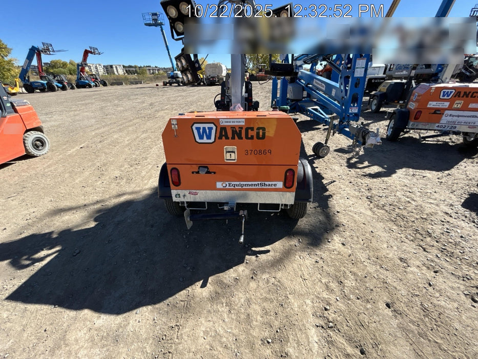 2023 Wanco WLTT-4MM4K Diesel, Deep Sea Controller, Shore Power Plug, Auto Start, (4) 350W LED Floodlights, 4kW Generator, 60 Gal Fuel Tank, 2" Ball, T3