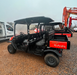 2023 Kubota RTV-X1140W-H 4WD, LED Strobe, Windshield Acrylic Clear, Plastic Canopy, Wire Harness Kit, Backup Alarm